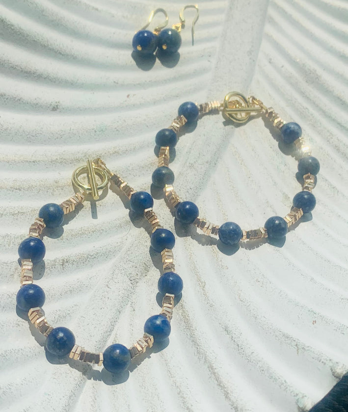 Blue Lapis Bracelet