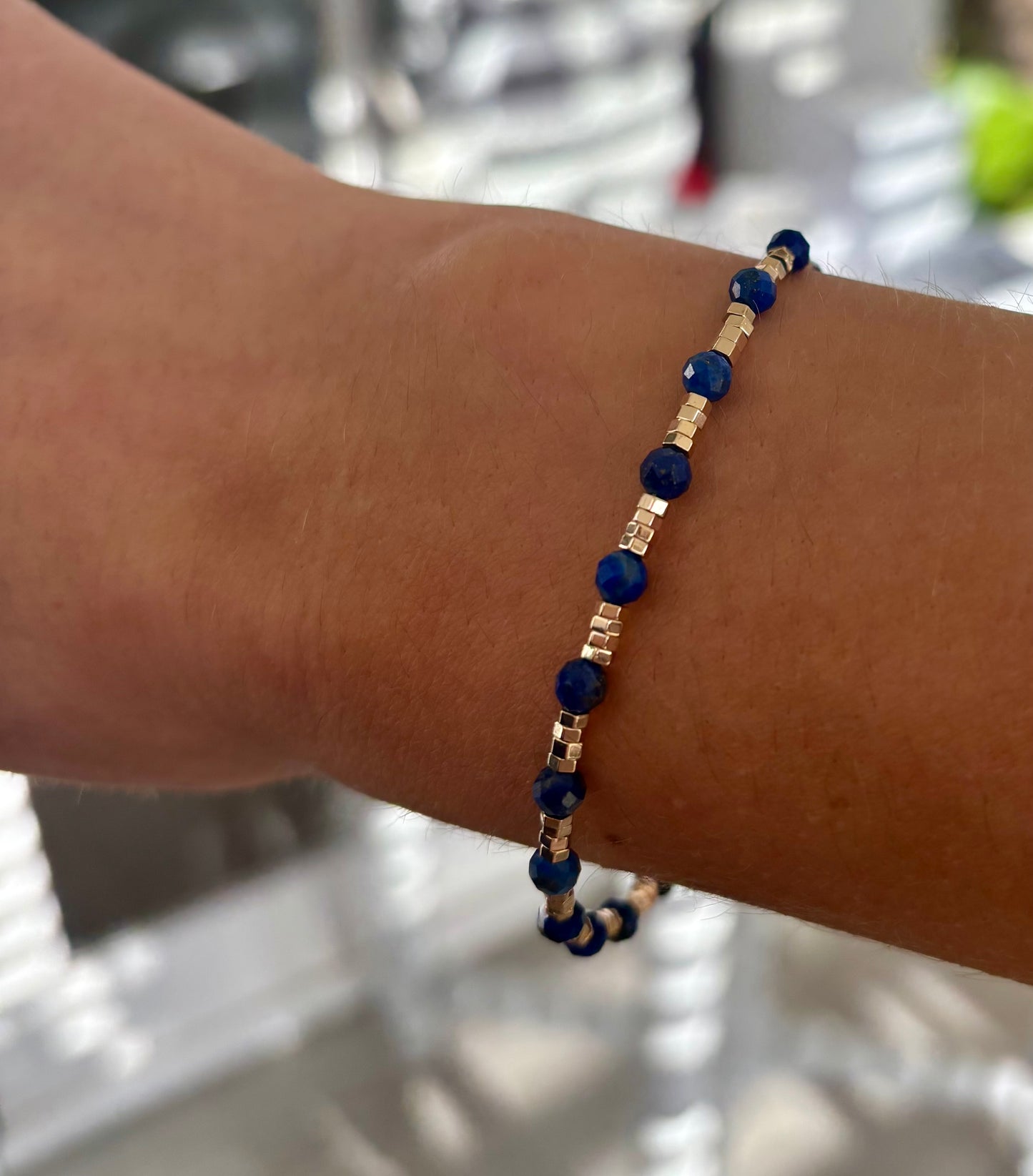 lapis luzuli delicate Bracelet