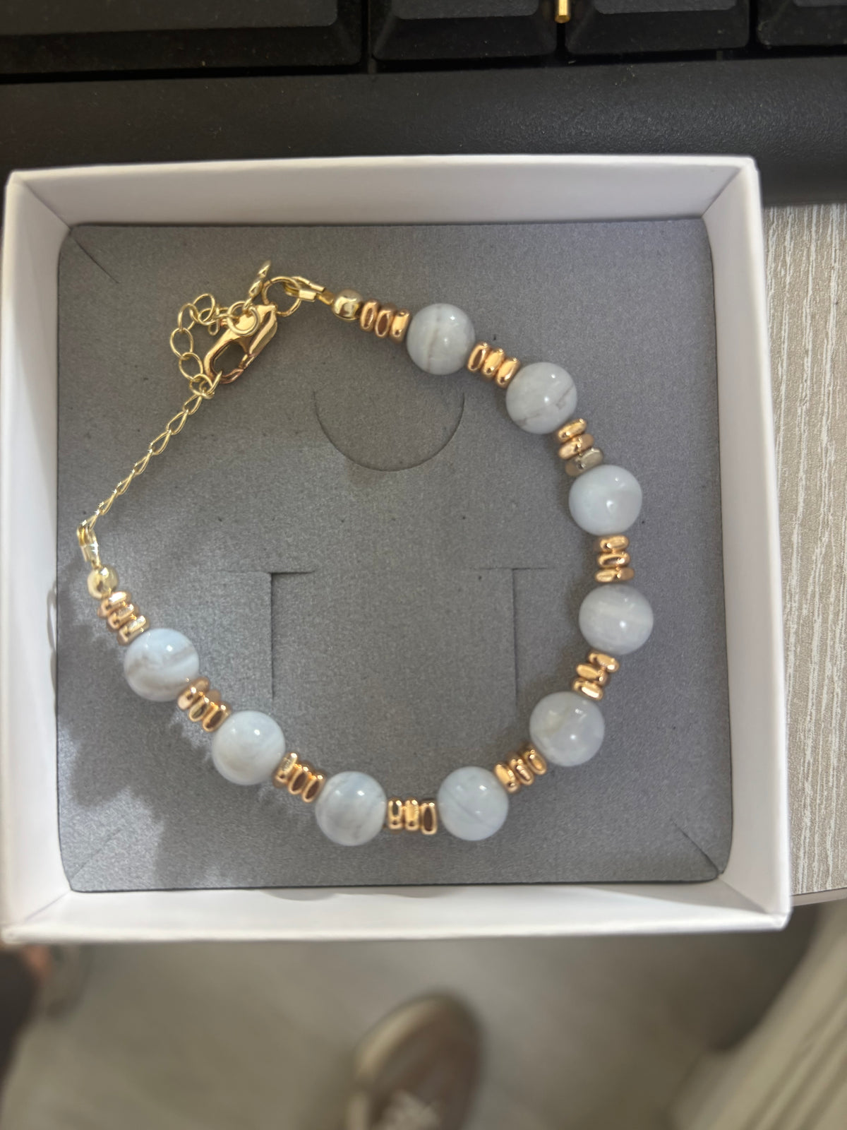 Blue lace agate Bracelet