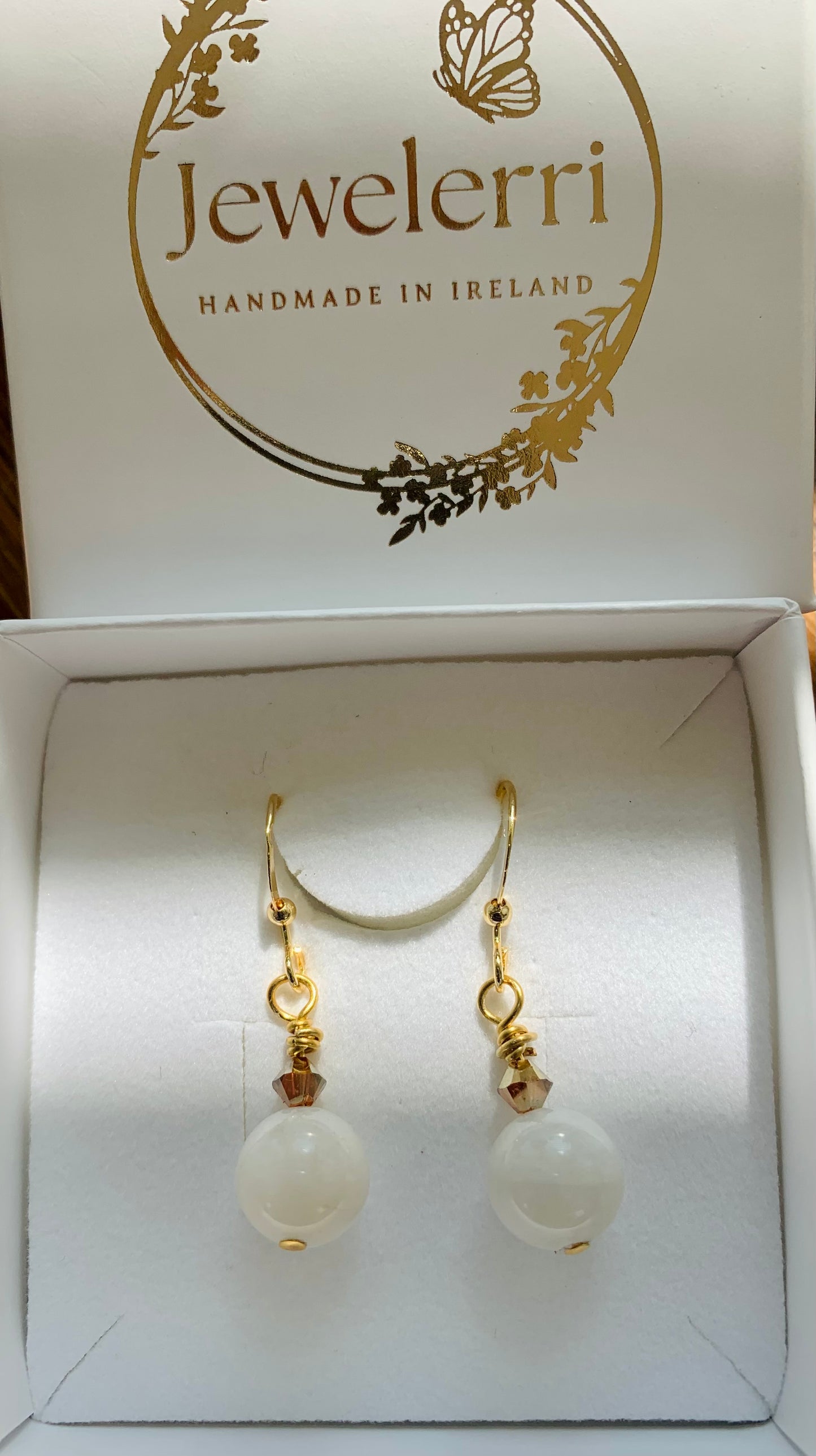 Stunning Moonstone Earrings - Terri collection