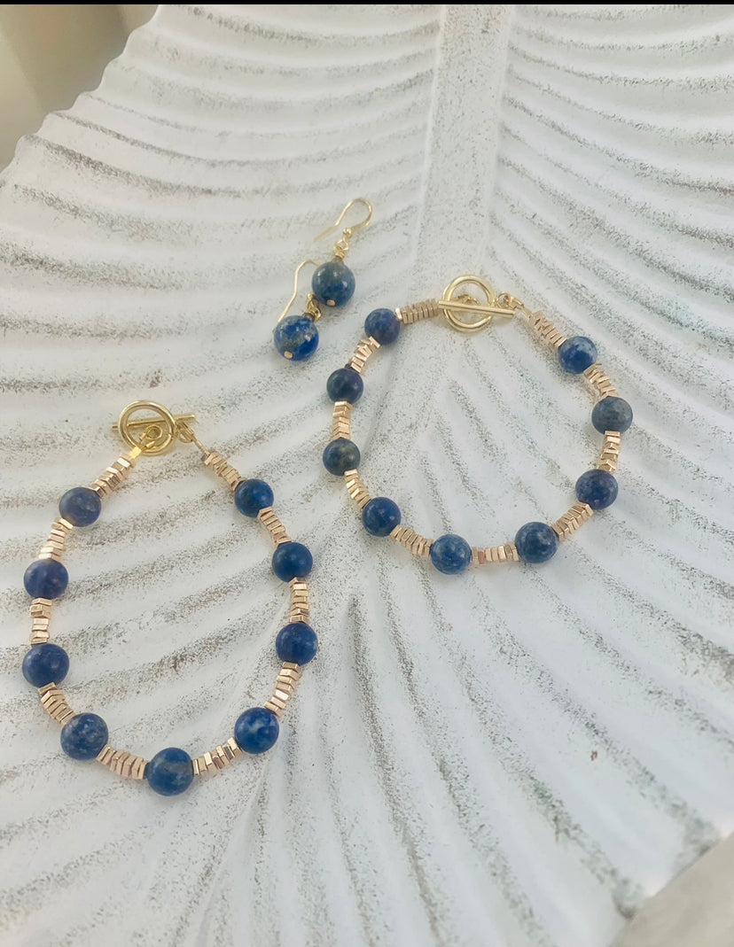 Blue Lapis Bracelet