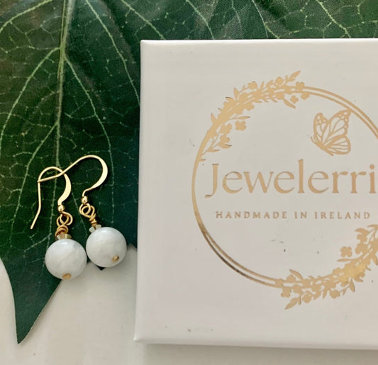 Stunning Moonstone Earrings - Terri collection