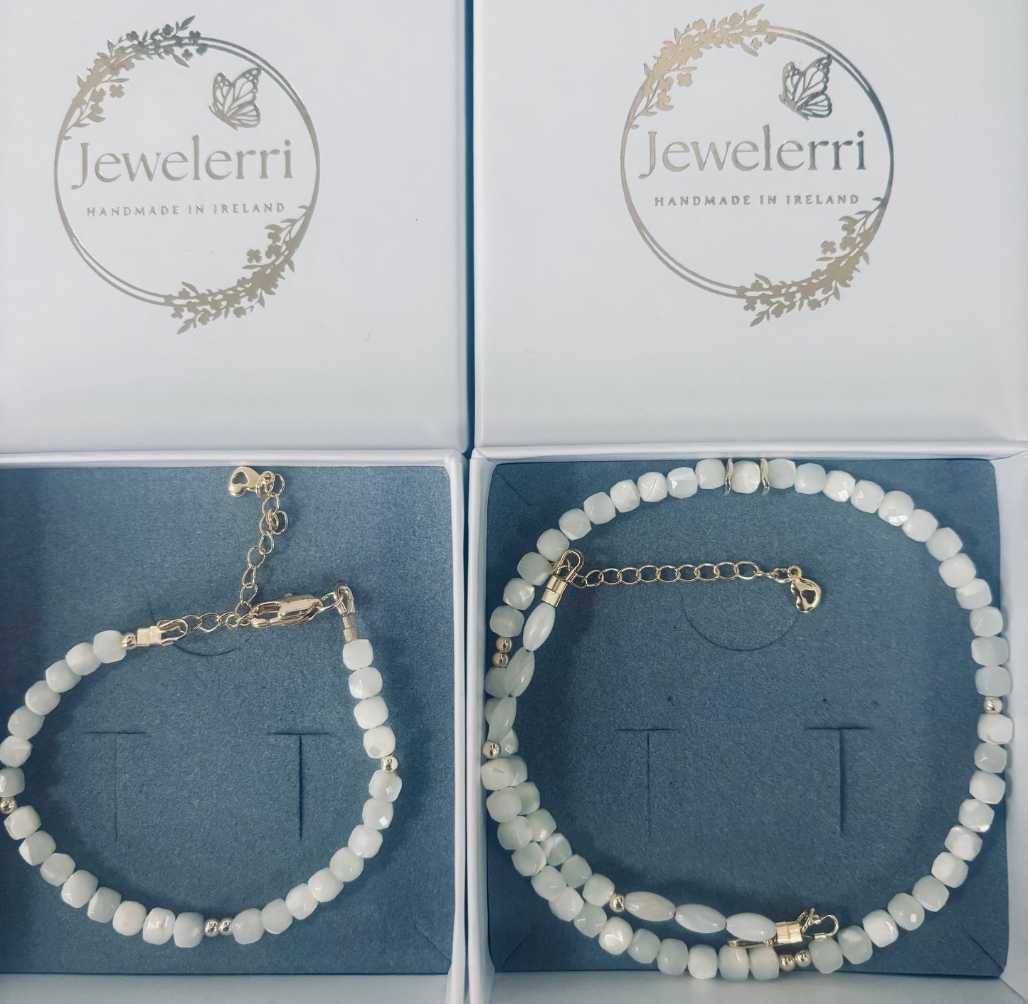 Mother of pearl gold fill Bracelet