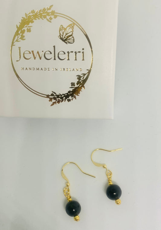 Petit drop tourmaline black