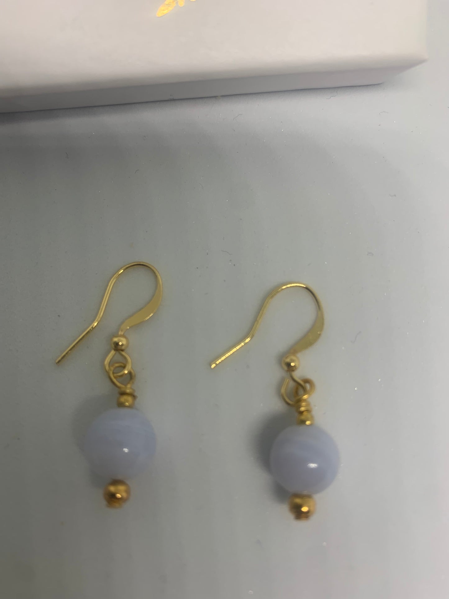 Petit drop Blue lace