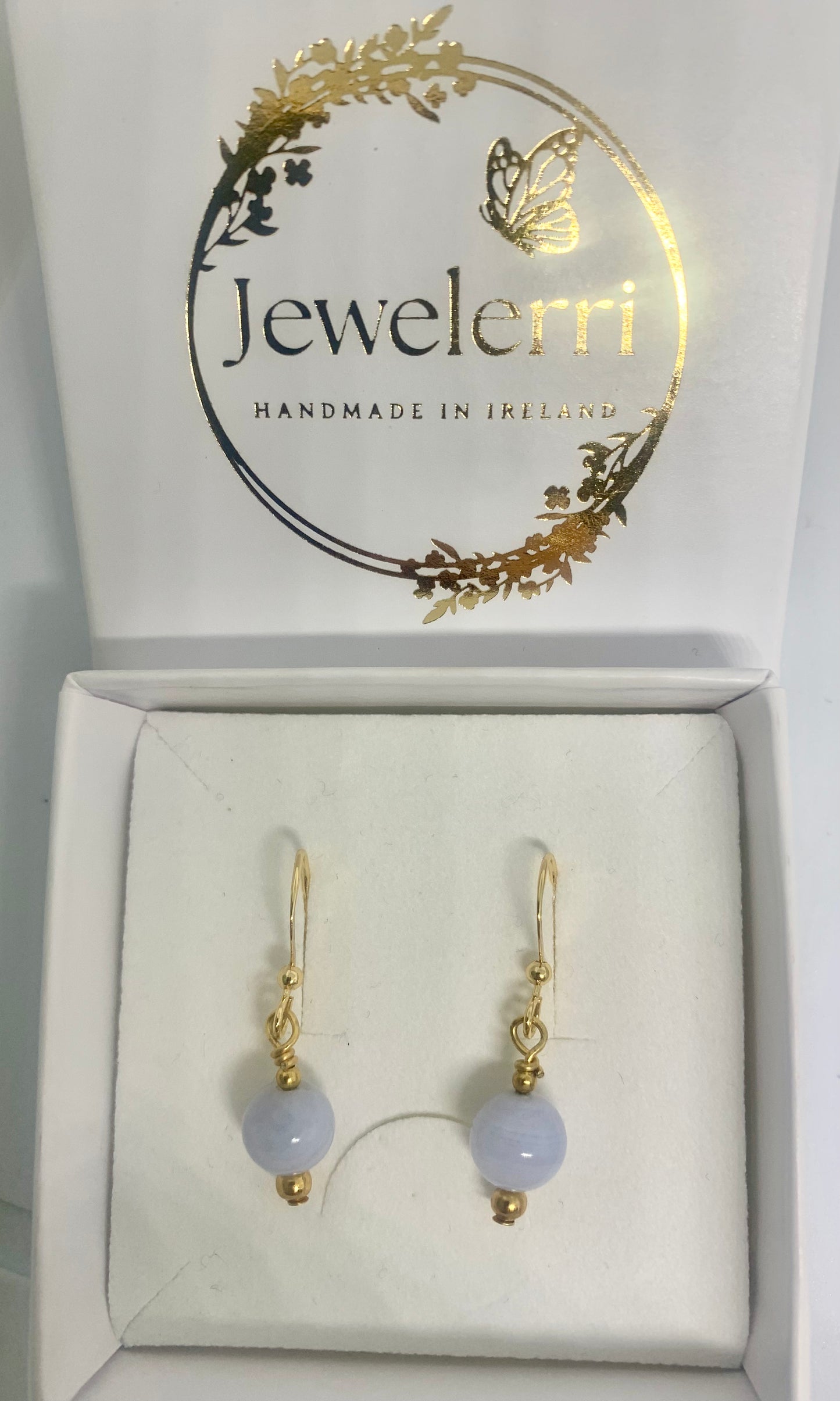 Petit drop Blue lace