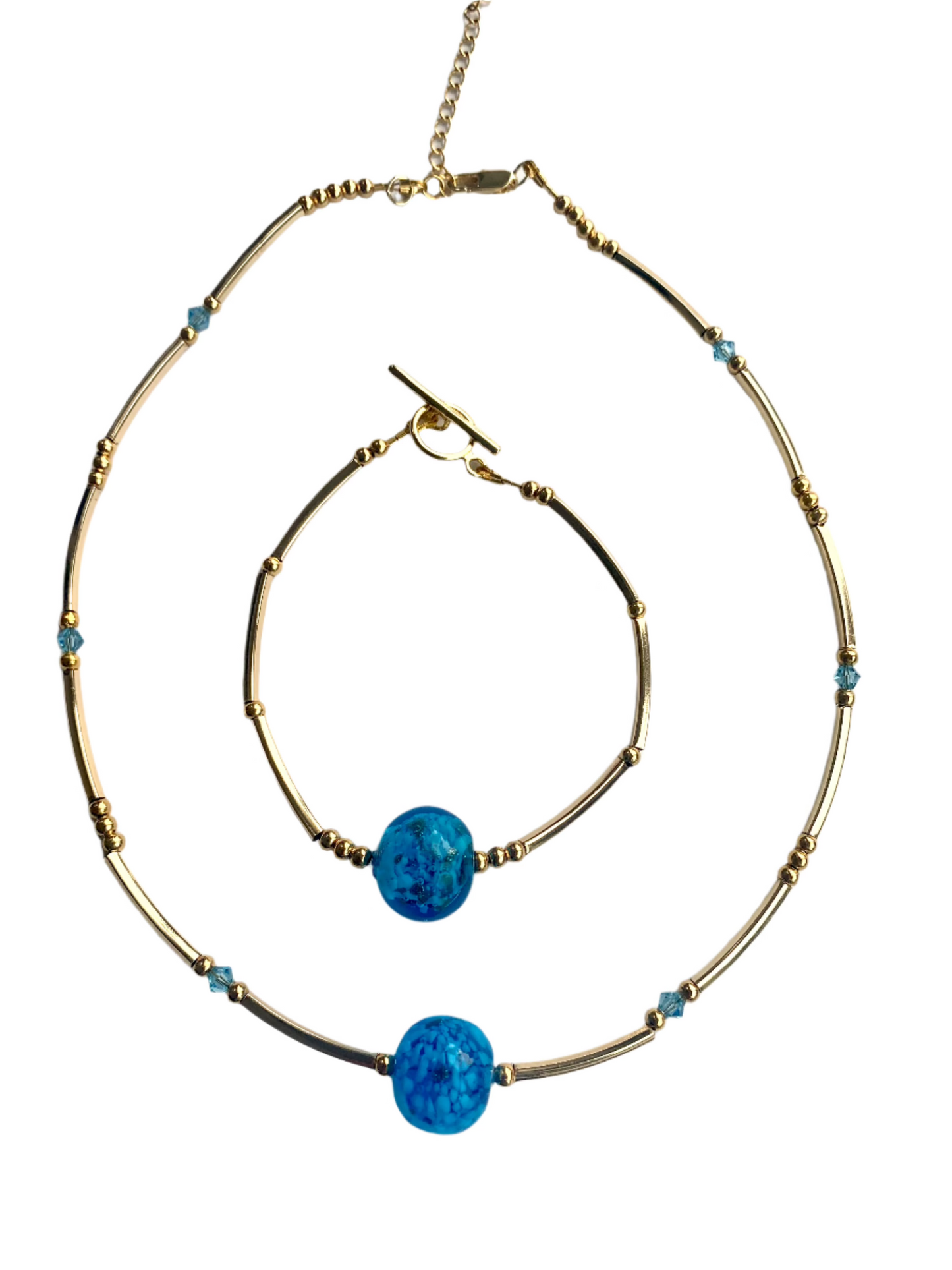 Blue Murano Necklace